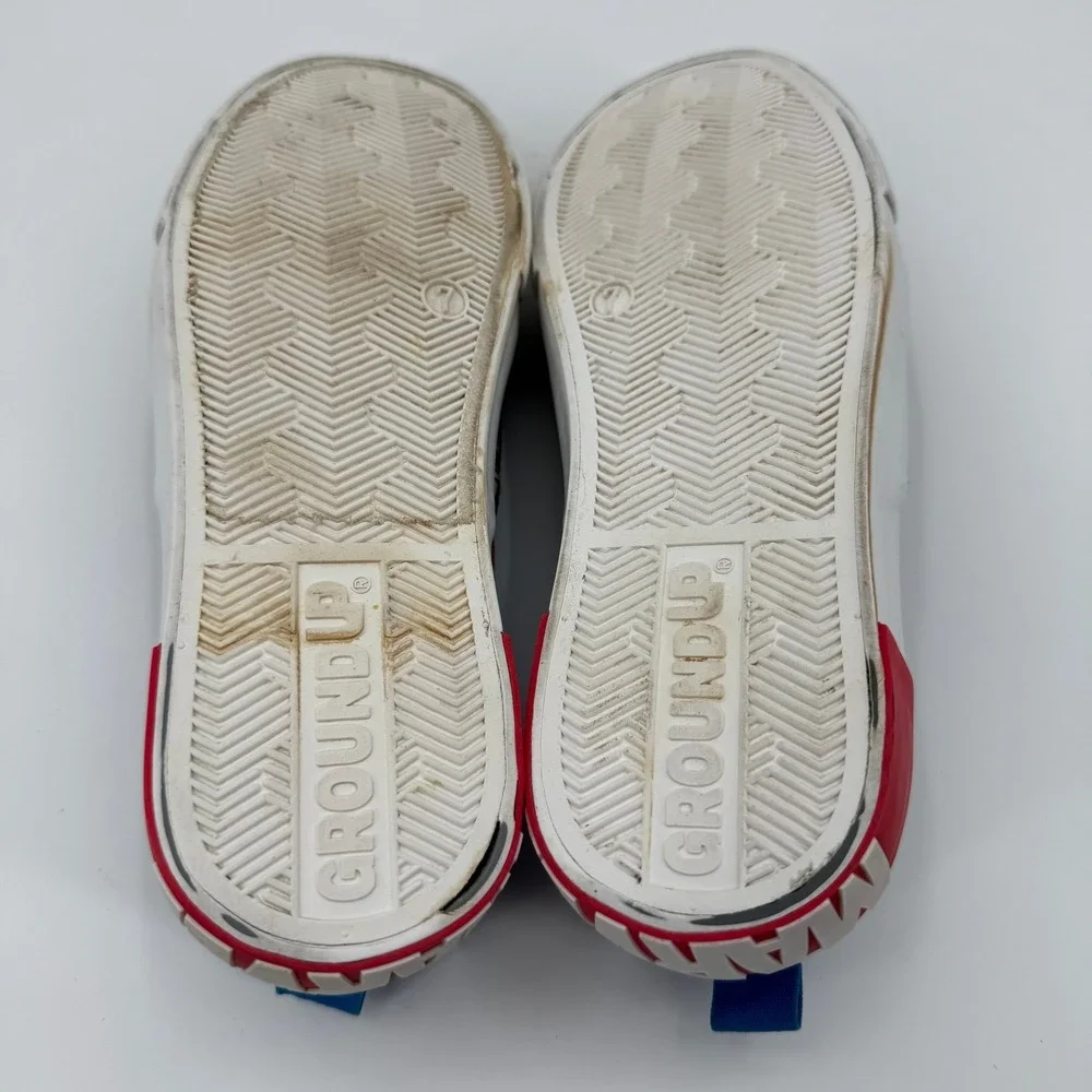Marvel Ground Up Comic Book Pop‎ Art Superhero Slip-on Canvas Shoes Men Size 7